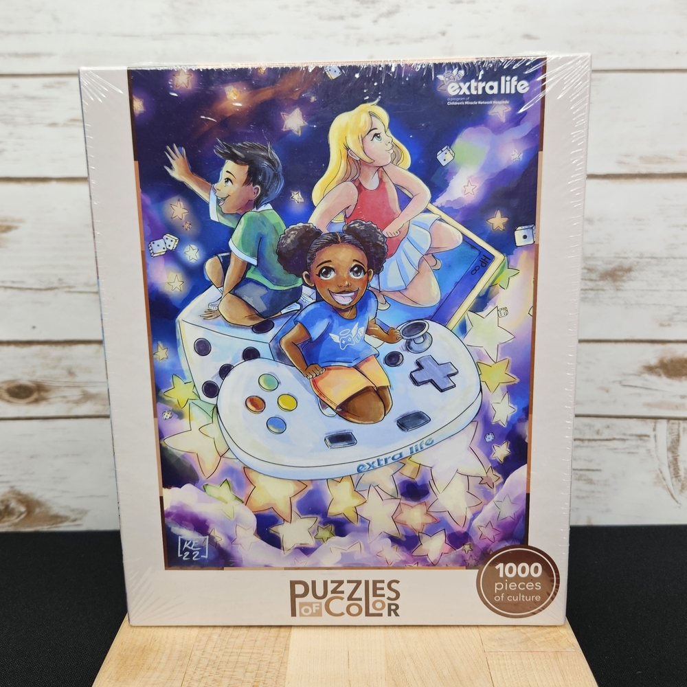 Extra Life Puzzles Of Color 1000 Pieces of Culture By Kwanzaa Edwards